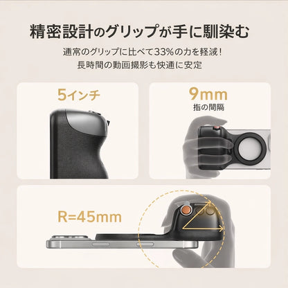 フォトグリッププロ – PhotoGrip Pro – 一人でも 映える。